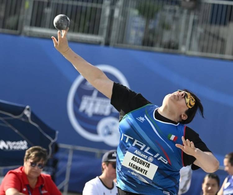 La più volte campionessa paralimpica Assunta Legnante è pronta per Parigi&nbsp;2024